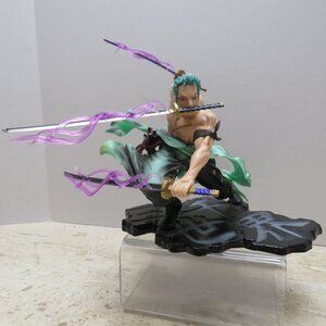 1 Piece Anime Figure GK Roronoa Zoro Three Blade Action Figure NO BOX